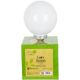 16. SOLAR LAMP MILK GLOBE 30x62CM
