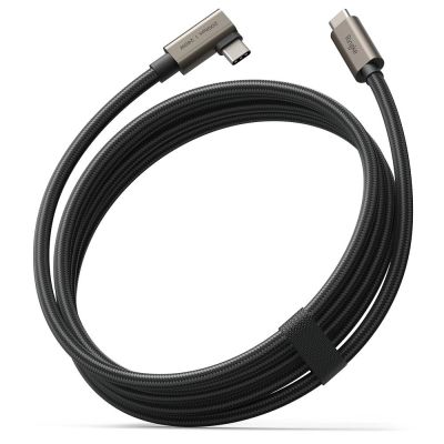 2. Ringke 3.2 gen. 2x2 USB-C, PD 3.1 240W 2m angled cable - black