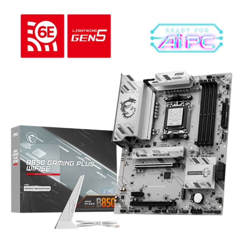 12. MSI B850 GAMING PLUS WIFI6E Motherboard