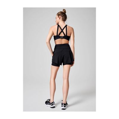 4. CASALL Shaping Double Shorts black
