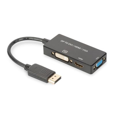 Digitus DisplayPort 3-in-1 Converter Cable