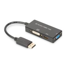 Digitus DisplayPort 3-in-1 Converter Cable