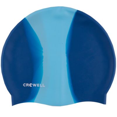 3. Crowell Multi-Flame-04 Silicone Swimming Cap