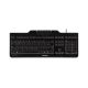 CHERRY KC 1000 SC USB QWERTZ Swiss Keyboard Black