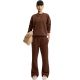 7. Nike Studio Fleece Medium Weigh Women's Pants Brown IM8078 259
