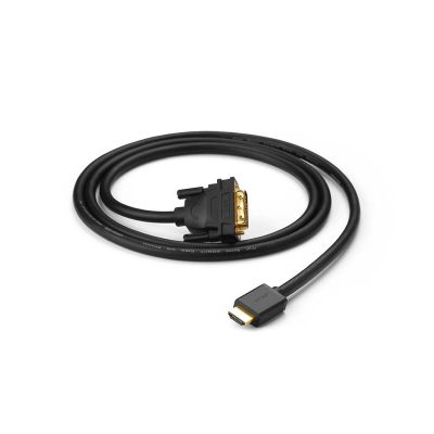 12. Ugreen HDMI - DVI 4K 60Hz 30AWG 1m black cable (30116)