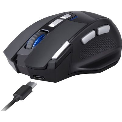 2. DEFENDER MOUSE GM-885 KNIGHT RF WIRELESS 3200dpi 8P BLACK