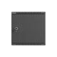 5. LANBERG TPR 10" Installation Cabinet with Mesh Panel 340×340×140, Black (Assembled)