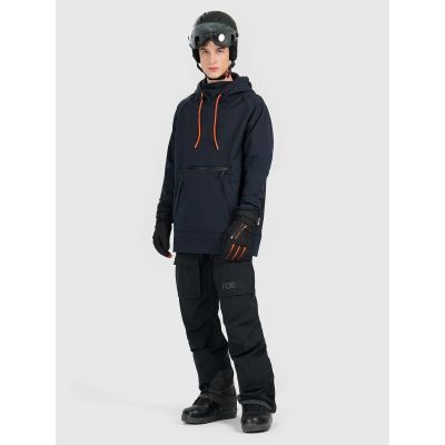 3. Men's 4F 4FRAW25TSOFM509-20S windproof softshell snowboard jacket with 5000 membrane