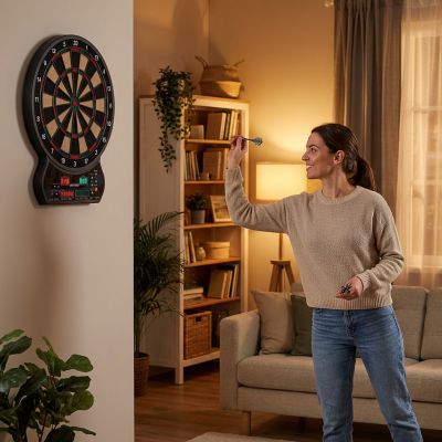 17. Meteor electronic dartboard 4-led 24689