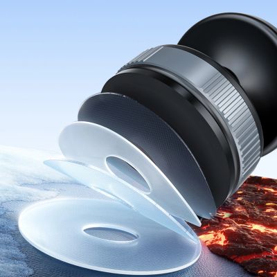 4. Dudao F24PRO MagSafe Compatible Car Holder with Suction Cup for Windshield or Dashboard - Black