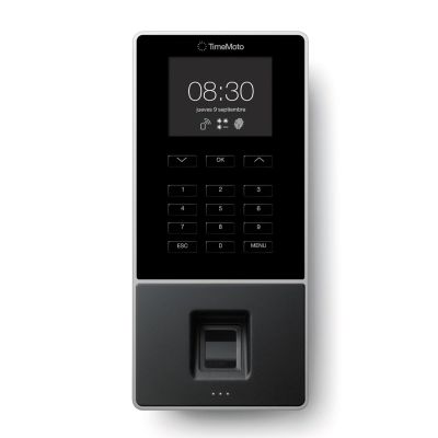 8. Safescan TimeMoto TM-626 Black Token with Chip, Fingerprint, Password, Proximity Card AC TFT Wired LAN