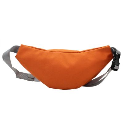 3. Waist Bag L2065 Orange-Grey SEMI LINE