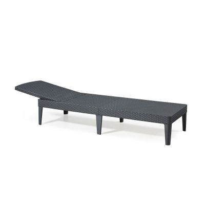 17. KETER Jaipur 235162 garden lounger (anthracite color)