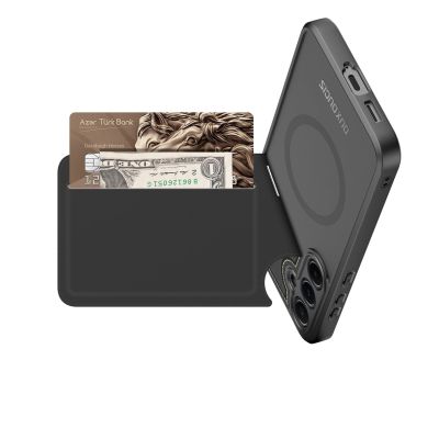 10. Dux Ducis Rafi II Case for Samsung Galaxy S25+ with Stand and Wallet - Black