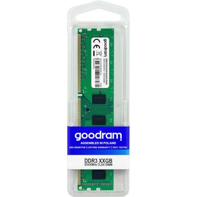 3. GoodRam GR1600D3V64L11/8G Memory (DDR3 DIMM; 1 x 8GB; 1600MHz; CL11)