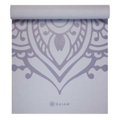 2. Gaiam Wild Lilac Sundial 5 MM 64941 yoga mat
