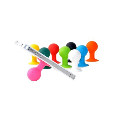 8. Phone holder with a round head - white