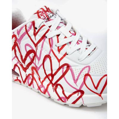 4. Skechers X Jgoldcrown Uno-Spread The Love W 155507-WRPK shoes