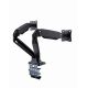 4. GEMBIRD ADJUSTABLE DESK ARM FOR 2 MONITORS 17"-35" UP TO 10KG
