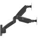 11. MACLEAN WALL MOUNT FOR TWO MONITORS 17-32'', 9KG MAX, MECHANICAL SPRING MC-988