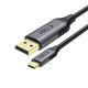 Tech-Protect UltraBoost USB-C to DisplayPort 1.4 8K 60Hz Cable 180cm - Black