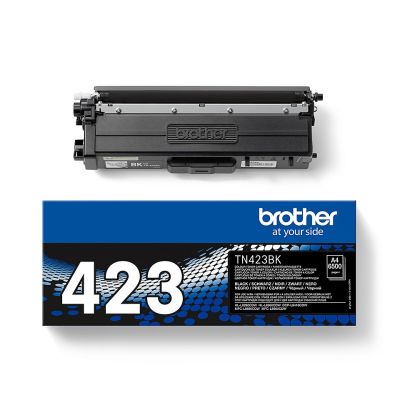 9. Brother Toner Black TN423BK=TN-423BK, 6500 pages