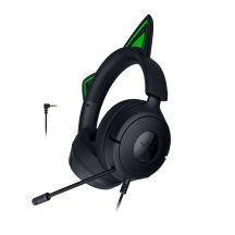 Razer Gaming Headset Kraken Kitty V3 X, Wired Over-Ear, with Microphone, Black