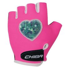 CHIBA COOL KIDS gloves pink heart L