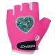 CHIBA COOL KIDS gloves pink heart L