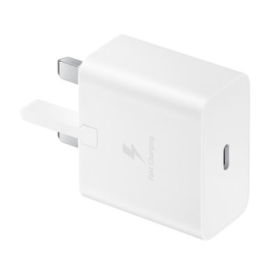6. Samsung Power Adapter 15W USB-C Fast Charge (without cable); White