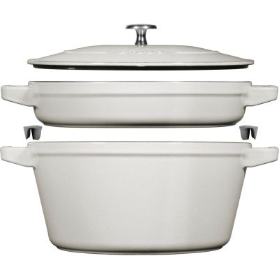 5. Staub La Cocotte Round Cast Iron Baking Dish