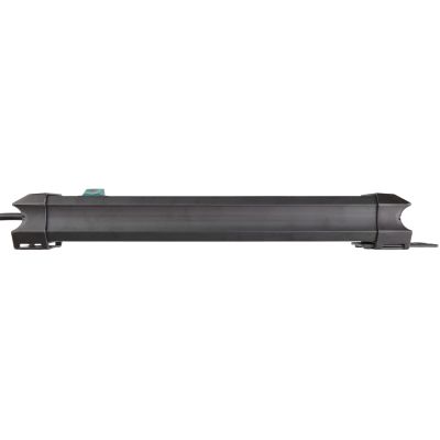 10. Brennenstuhl 1951560101 5 m power strip 6 x network sockets Indoor Black, Gray