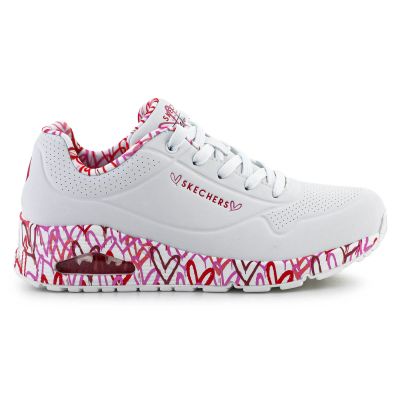 7. Skechers Uno-Loving Love W 155506-WRPK shoes