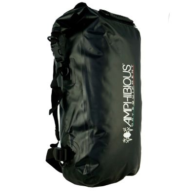 4. AMPHIBIOUS WATERPROOF KIKKER 20L BACKPACK BLACK P/N: ZSA-5020-01