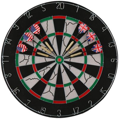 11. DART DELUXE 45CM AND 6 DARTS