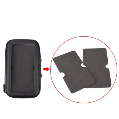 5. Bicycle waterproof motorcycle phone holder bag saddlebag for handlebar XL (max phone size: 165 mm x 80 mm) black (without handlebar mount)