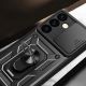 8. Hybrid Armor Camshield armored case for Samsung Galaxy S24+ with camera cover - black