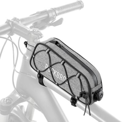 Rockbros TL004 ROAD TO SKY 0.7L Waterproof Frame Bike Bag - Gray