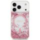 3. Guess Resin Bottom Glitter MagSafe Case for iPhone 18 Pro / 17 Pro - Pink