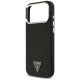6. Guess Glitter Triangle Logo MagSafe Case for iPhone 17 Pro Max / 18 Pro Max - Black