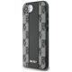 2. DKNY Leather Checkered Mono Pattern MagSafe iPhone 16e Case - Black