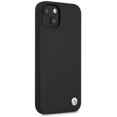 4. BMW Silicone Signature Case for iPhone 13 - Black
