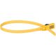 10. DUNLOP YELLOW CODE STRAP BIKE LOCK
