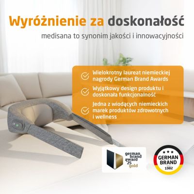 10. Medisana NM 900 Wireless Shiatsu Neck Massager