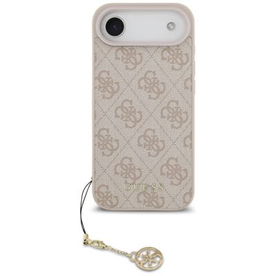 2. Guess 4G Charms Collection MagSafe Case for iPhone Air - Pink