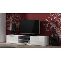 TV cabinet SOHO 180 white/gloss white