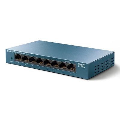 4. Switch TP-LINK TL-LS108G (8x 10/100/1000Mbps)