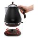 8. DeLonghi Icona Vintage KBOV 2001.BK Electric Kettle (2000W 1.7l; black)
