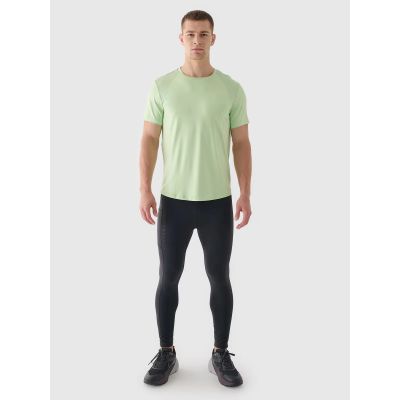 9. Men's quick-drying running leggings 4F 4FWAW24TFTIM270-22S
